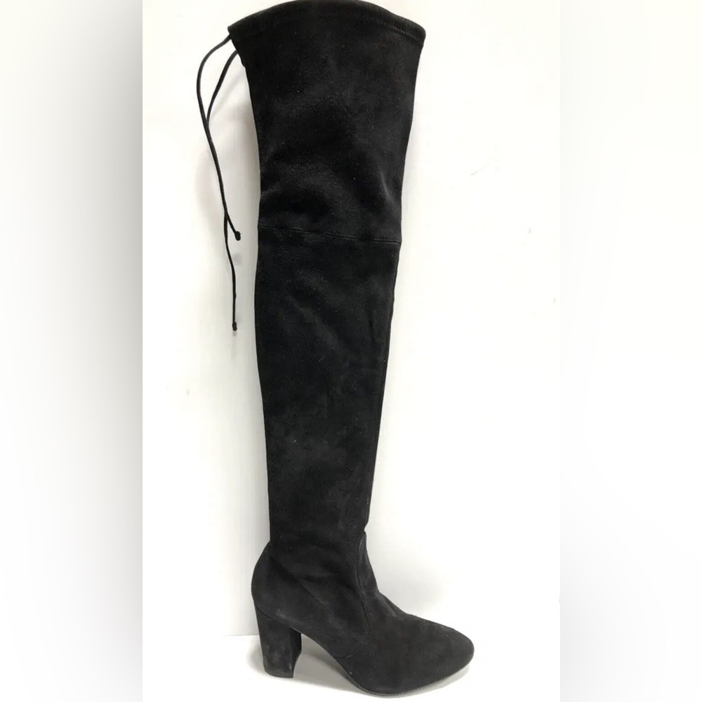 Stuart Weitzman Women’s Highland, Black Over The Knee Boots, Size 8.5M